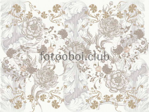 цветы, абстракция, дизайнерские, арт обои